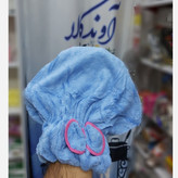 حوله حمام پاپیون دار حوله سر هندی درجه یک میکروفایبر در آوند کالا(کلاه حمام)