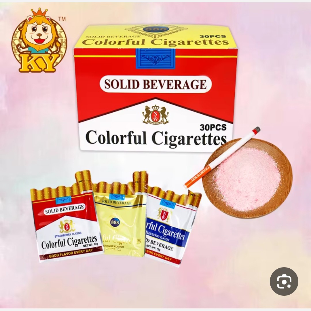 پودر آبنبات نوشیدنی رنگی دودزا