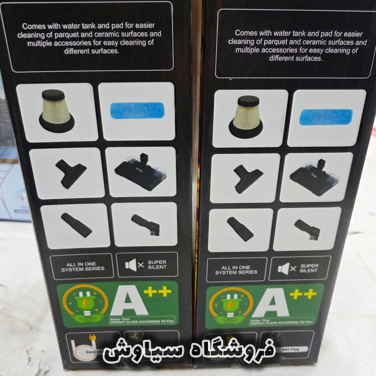 جاروبرقی پرتابل تیوارکس جارو برقی عصایی طی دار تیوارکس 3 حالته TX-8010 با لوازم کامل و گارانتی طلایی 24 ماهه TIVAREX