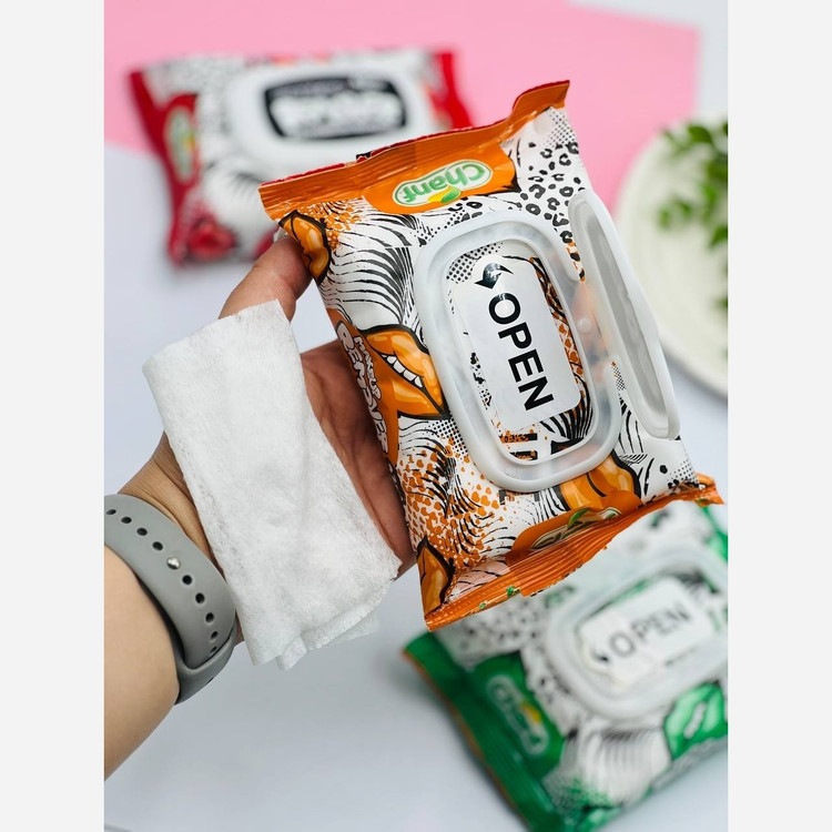 دستمال مرطوب چانف 42عددی (دستمال ارایش پاک کن )