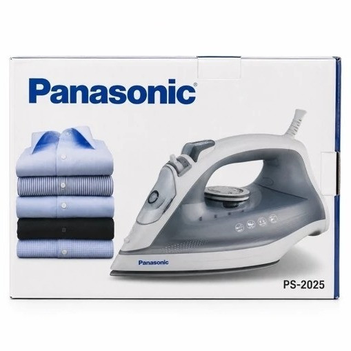 اتو بخار پاناسونیک PS-2025 توان 2500 وات کفی سرامیکی بخاردهی قدرتمند و کفی سرامیکی با گارانتی