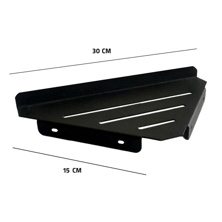 طبقه حمام و سرویس بهداشتی مدل فروردین طرح مثلث بسته 3 عددی کد A03
