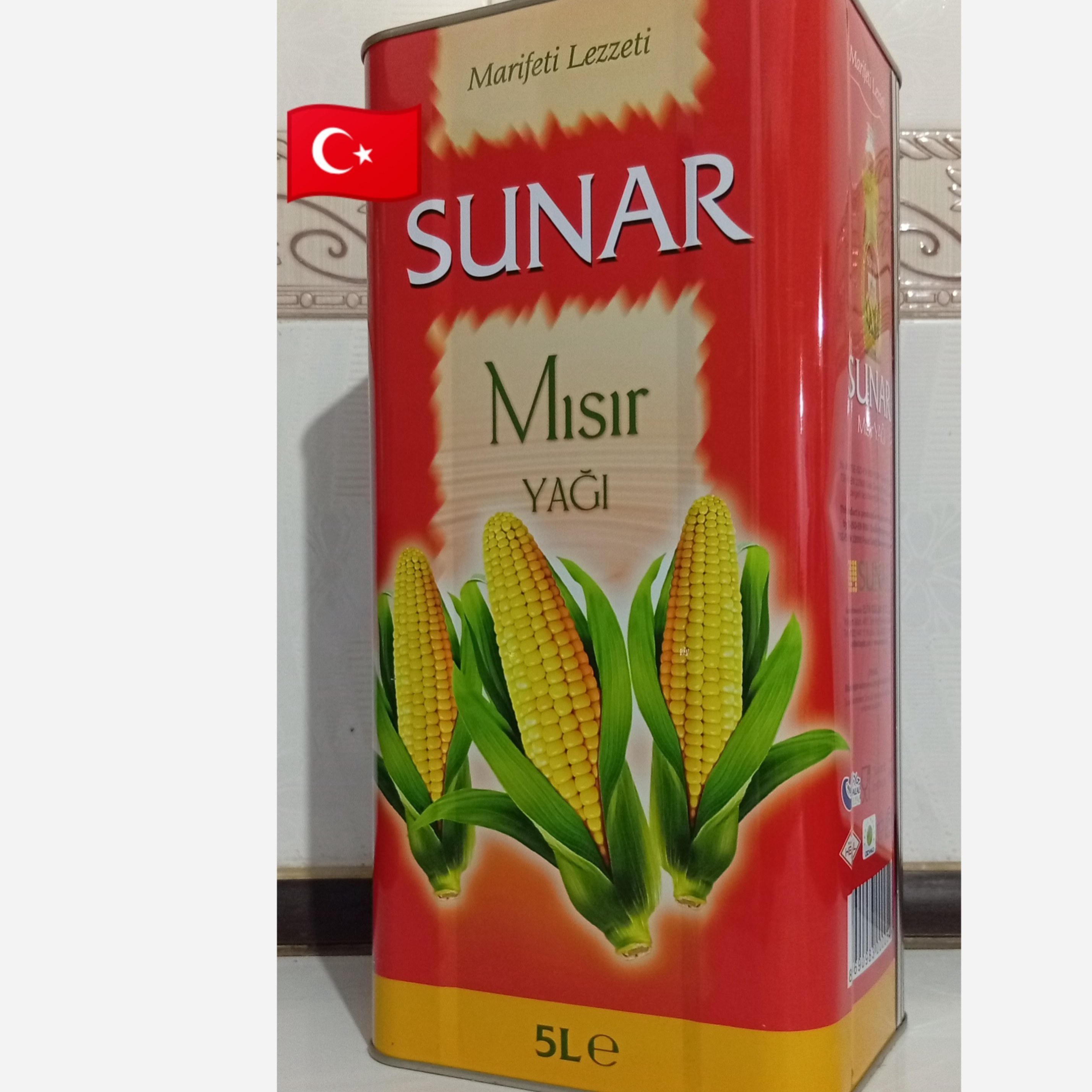 روغن ذرت سونار اصل ترکیه 5کیلویی
