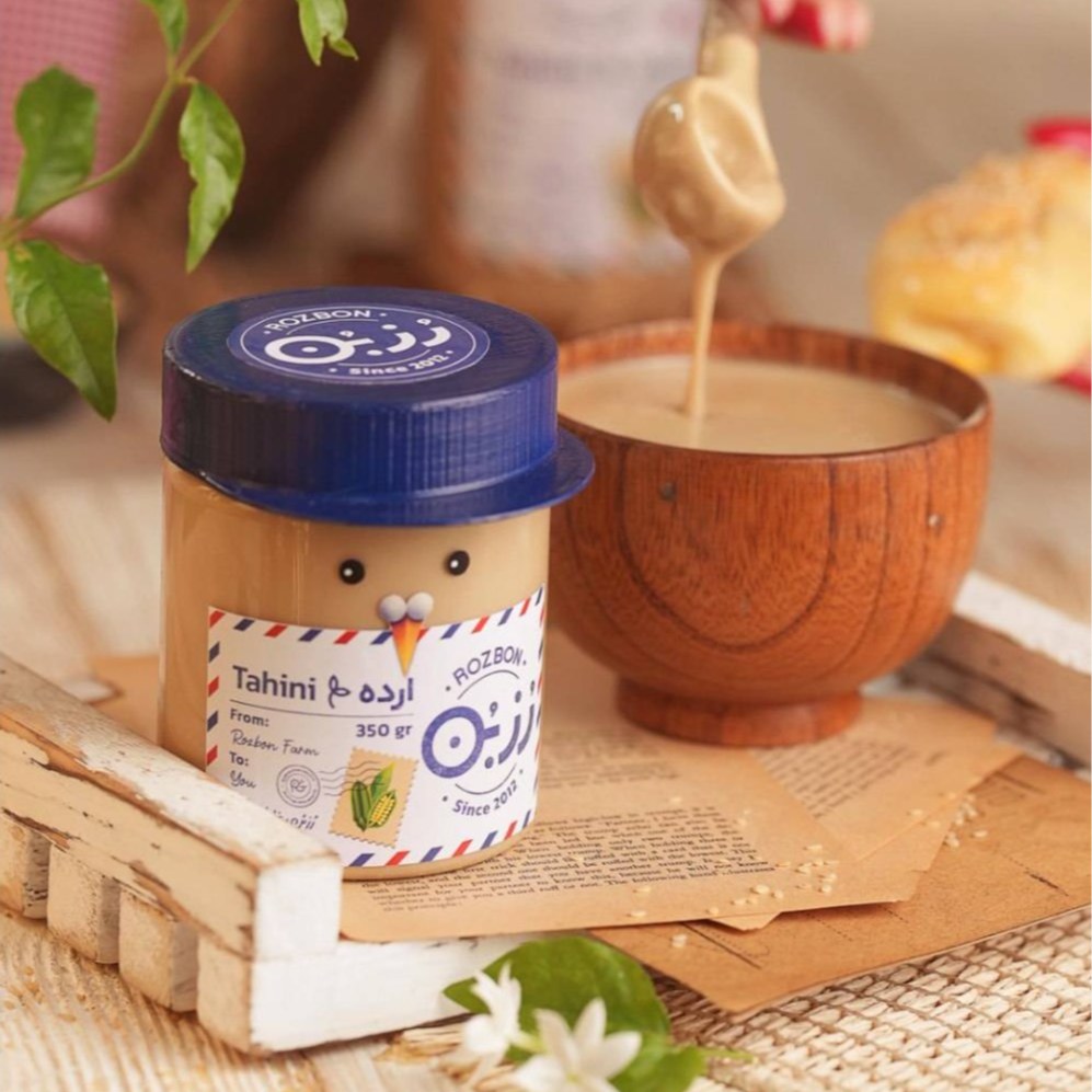 ارده 350 گرمی رُزبُن