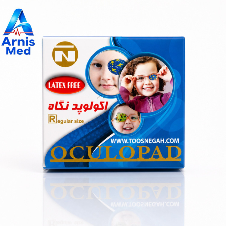 پد تنبلی چشم اکولوپد نگاه مدل کارتونی بسته 20 عددی