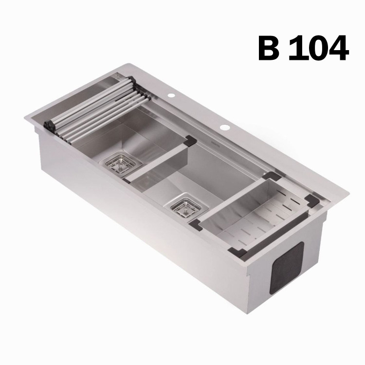 سینک ظرفشویی بنتو D104/B104/C104 (فروش ویژه) (ارسال رایگان)