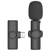 میکروفون یقه ای بیسیم مدل type-c wireless microphone (مناسب تولید محتوا ، بلاگری و ...)
