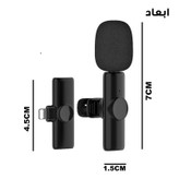 میکروفون یقه ای بیسیم مدل type-c wireless microphone (مناسب تولید محتوا ، بلاگری و ...)
