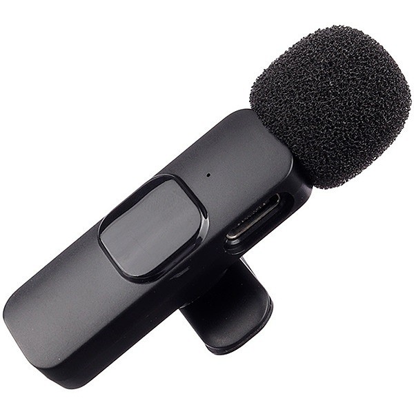 میکروفون یقه ای بیسیم مدل type-c wireless microphone (مناسب تولید محتوا ، بلاگری و ...)