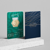 سکه گرمی 18 عیار پارسیان طلا و جواهر ویانا مدل 1000