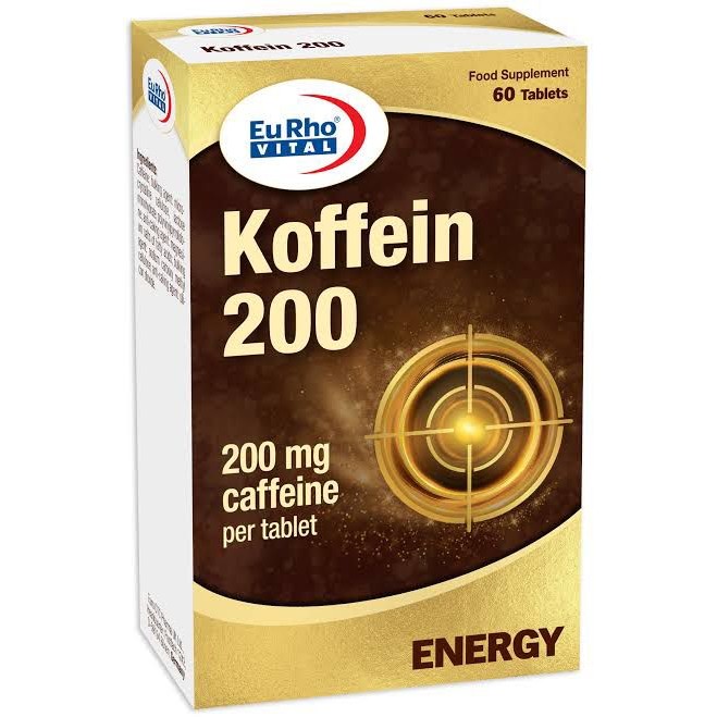 کافئین 200یوروویتال 60عددی