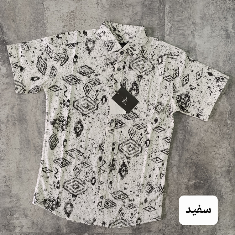 پیراهن مردانه کنف پنبه خنک و با کیفیت