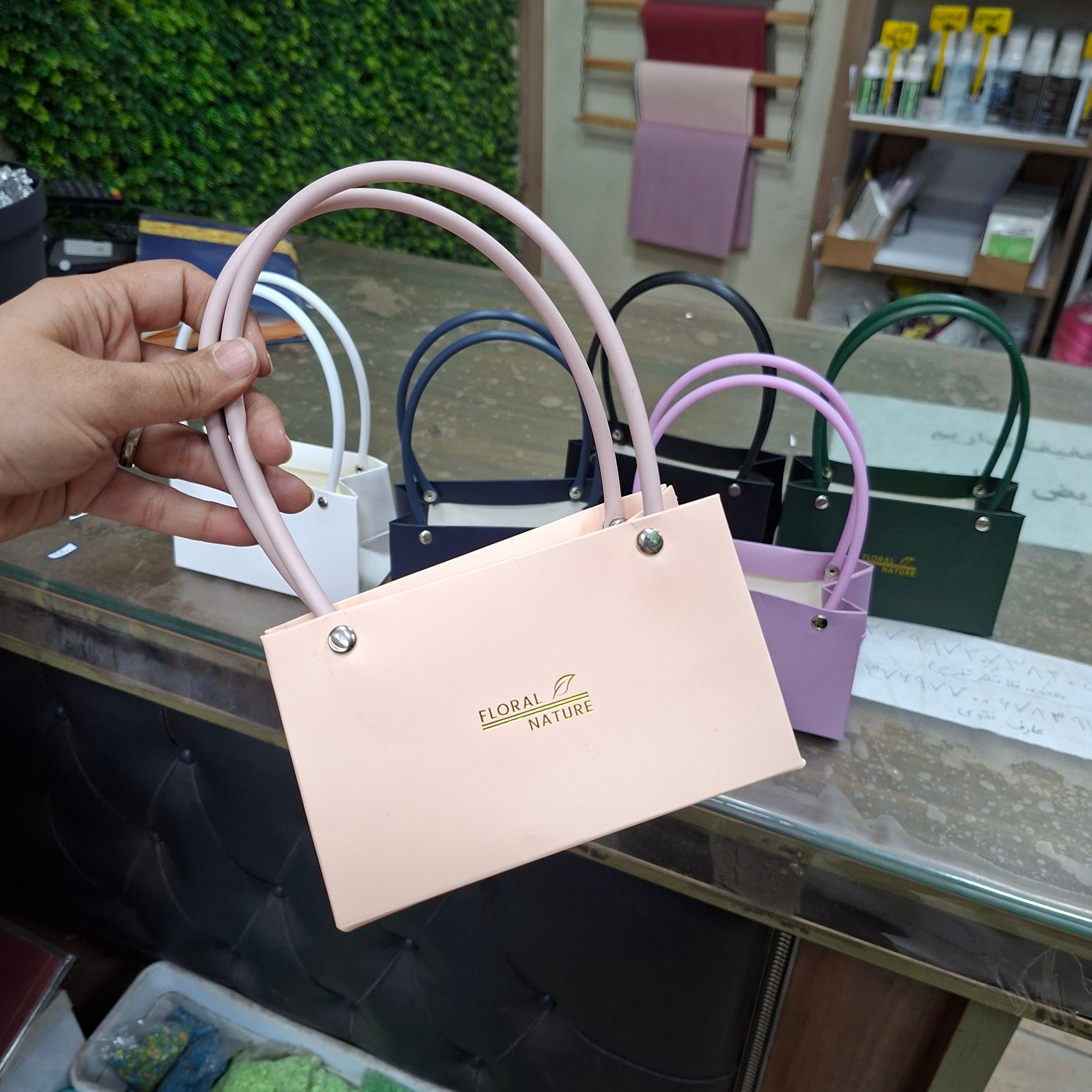 فلاوربگ مستطیل مینی مدل floral