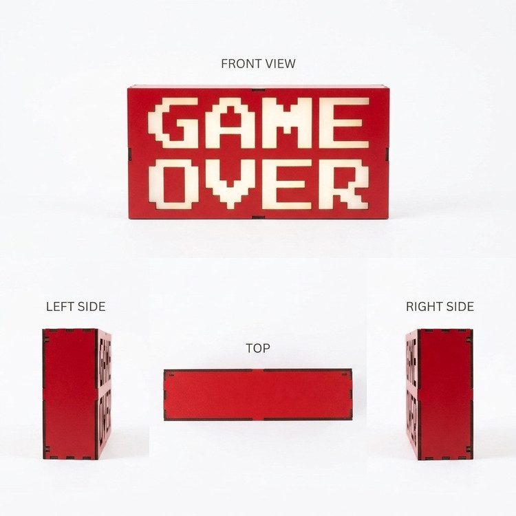آیکون لایت طرح 2 GAME OVER